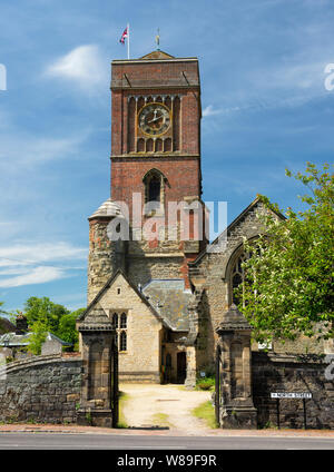 La chiesa parrocchiale di Santa Maria Vergine a Petworth, West Sussex, Regno Unito Foto Stock