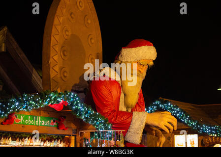 Hude, Germania - 2 Dicembre 2017: Huder Mercatino di Natale ai primi di dicembre Foto Stock