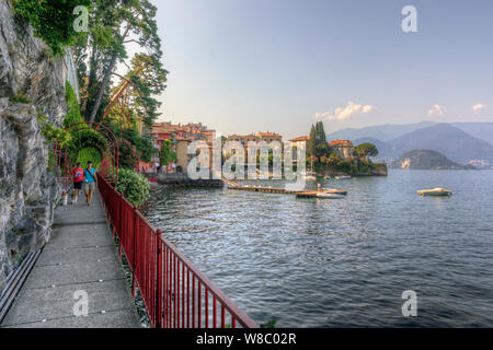 Varenna, Lago di Como, Lombardia, Italia, Europa Foto Stock