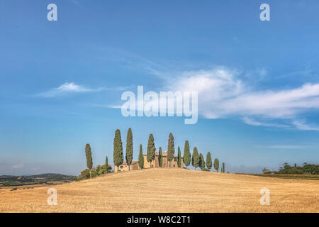 Pienza, Toscana, Italia, Europa Foto Stock