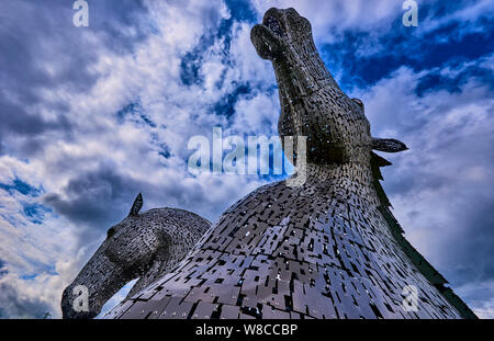 Il Kelpies (KLB) Foto Stock