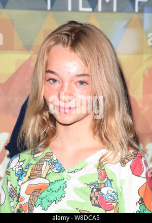Hollywood, CA. 8 Ago, 2019. Shree truffatori, in quindicesima Oscar qualifica HollyShorts Film Festival - apertura notturna al Gala cinese TCL 6 teatri in Hollywood, la California il 8 agosto 2019. Credito: Faye Sadou/media/punzone Alamy Live News Foto Stock