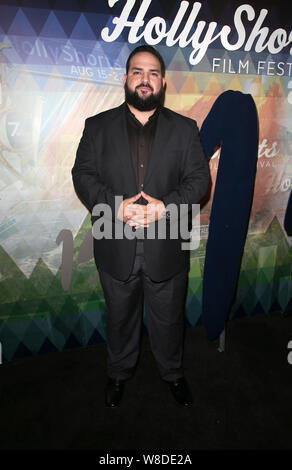 Hollywood, CA. 8 Ago, 2019. Amuzegar Bobak, alla quindicesima Oscar qualifica HollyShorts Film Festival - apertura notturna al Gala cinese TCL 6 teatri in Hollywood, la California il 8 agosto 2019. Credito: Faye Sadou/media/punzone Alamy Live News Foto Stock