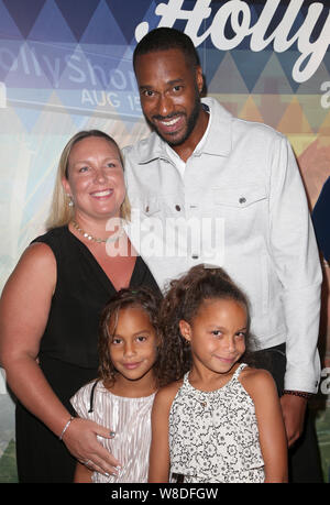 Hollywood, CA. 8 Ago, 2019. Theo Dumont, alla quindicesima Oscar qualifica HollyShorts Film Festival - apertura notturna al Gala cinese TCL 6 teatri in Hollywood, la California il 8 agosto 2019. Credito: Faye Sadou/media/punzone Alamy Live News Foto Stock