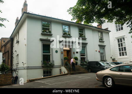 Abbey Road Studios situato sulla London's Abbey Road e reso famoso dai Beatles. Foto Stock