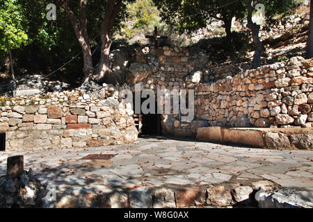 La Grotta della Vergine Maria in Libano Foto Stock