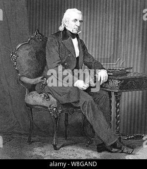 Sappiamo James Polk (1795-1849) undicesimo presidente degli Stati Uniti Foto Stock