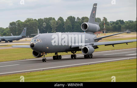 Il USAF KC-10un Extender con il Royal International Air Tattoo 2019 Foto Stock