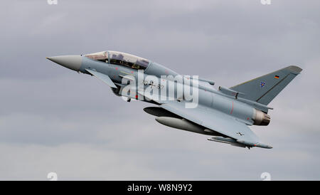 Il tedesco EF-2000 Typhoon presso il Royal International Air Tattoo 2019 Foto Stock