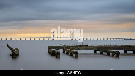 Severn Bridge Foto Stock