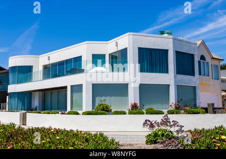 Santa Cruz, CA West Cliff Drive Foto Stock