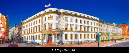 Wiesbaden City palace, Hesse, Germania Foto Stock