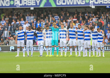 Foto Shibu PremanAHPIX LTD, calcio, Sky scommessa campionato, Queens Park Rangers v Huddersfield Town, Loftus Road, Londra UK, 10/08/19, K.O 3pm QPR Foto Stock