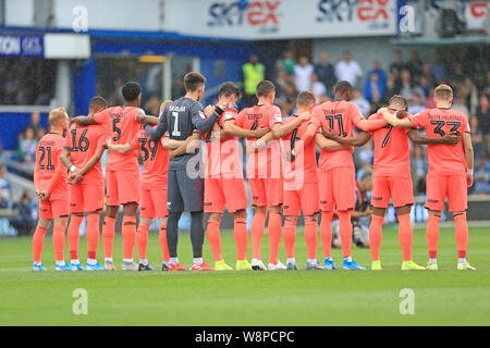 Foto Shibu PremanAHPIX LTD, calcio, Sky scommessa campionato, Queens Park Rangers v Huddersfield Town, Loftus Road, Londra UK, 10/08/19, K.O 3pm ' H Foto Stock