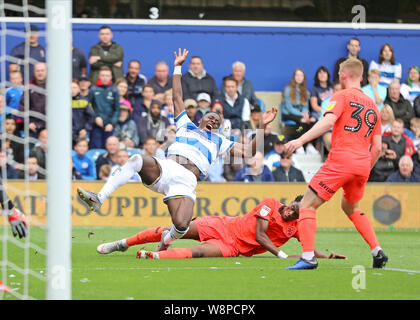 Foto Shibu PremanAHPIX LTD, calcio, Sky scommessa campionato, Queens Park Rangers v Huddersfield Town, Loftus Road, Londra UK, 10/08/19, K.O 3pm QPR Foto Stock