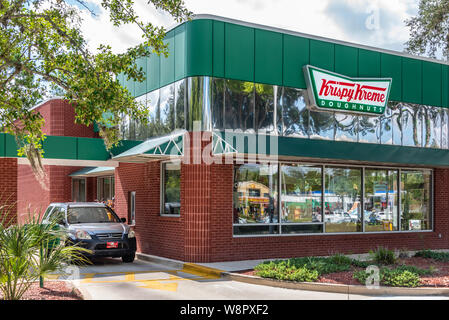 Ciambelle Krispy Kreme in mandarino (Jacksonville, Florida. (USA) Foto Stock