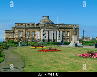 Ayr Sheriff Court e la Giustizia della Corte della Pace, Wellington Square, Ayr, South Ayrshire, Scozia, Regno Unito Foto Stock