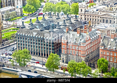Londra, Gran Bretagna - 22 Maggio 2016: Londra cityscape con edifici storici Foto Stock