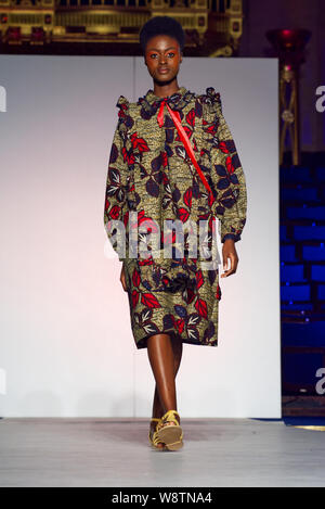 Londra.10 agosto 2019. Africa Fashion Week Londra 2019 Foto Stock