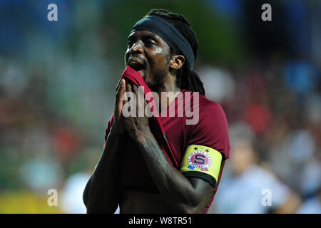 Mlada Boleslav, Repubblica Ceca. 11 Ago, 2019. COSTA NHAMOINESU capitano di Sparta Praga durante il 5° round match della Czech soccer league Mlada Boleslav vs Sparta Praha in Mlada Boleslav in Repubblica Ceca. Credito: Slavek Ruta/ZUMA filo/Alamy Live News Foto Stock