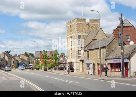 Oxford Road, Milton Keynes, Oxfordshire, England, Regno Unito Foto Stock