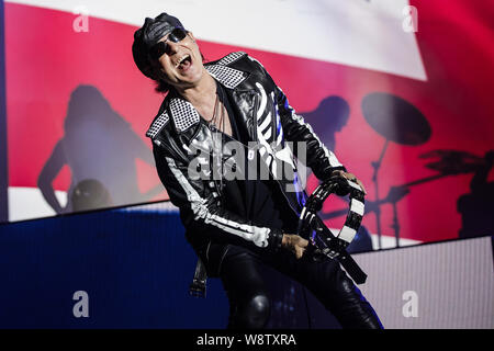 Scorpioni esibirsi dal vivo sul palco di Bloodstock Open Air Festival, REGNO UNITO, 11 Agosto, 2019. Foto Stock