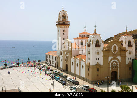 Basilica di Candelaria, Santa Cruz de Tenerife, Isole Canarie, Spagna Foto Stock