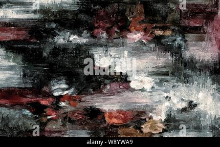 Abstract background psichedelici, acquerello stilizzazione. La texture per la progettazione Foto Stock