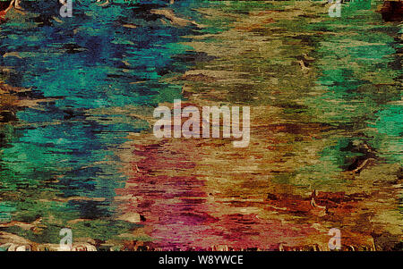 Abstract background psichedelici, acquerello stilizzazione. La texture per la progettazione Foto Stock