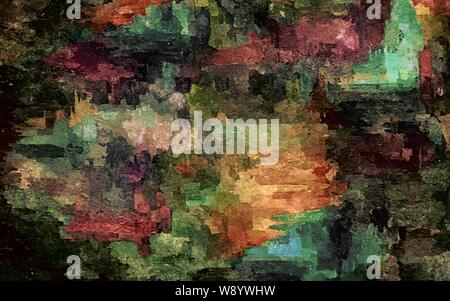 Abstract background psichedelici, acquerello stilizzazione. La texture per la progettazione Foto Stock