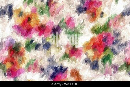 Abstract background psichedelici, acquerello stilizzazione. La texture per la progettazione Foto Stock