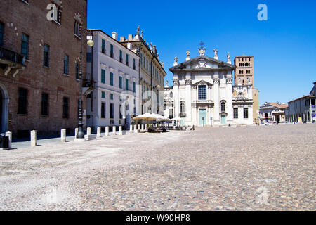 Mantova la città capitale del rinascimento regno della famiglia Gonzaga, nel nord Italia Foto Stock