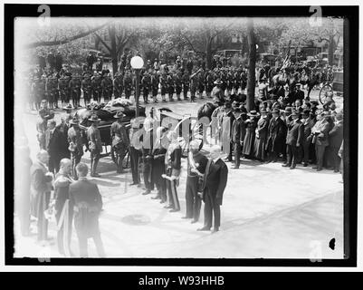 ALDUNATE, SANTIAGO. Ambasciatore del Cile. Funerale Foto Stock