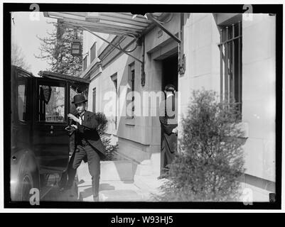 ALDUNATE, SANTIAGO. Ambasciatore del Cile. Funerale Foto Stock