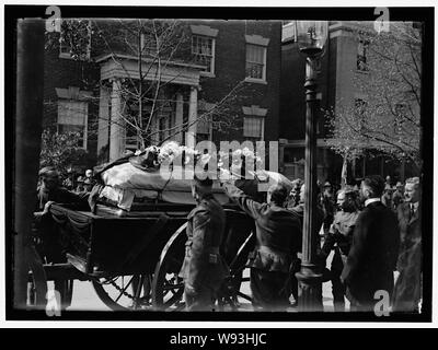 ALDUNATE, SANTIAGO. Ambasciatore del Cile. Funerale Foto Stock