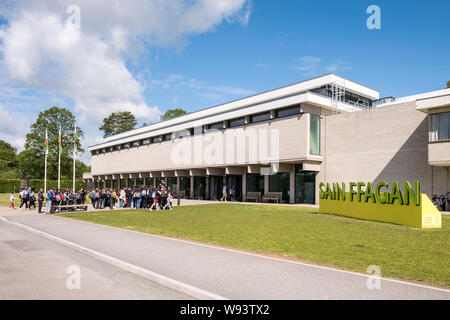 St Fagans il Museo Nazionale di Storia ingresso, Cardiff, Galles. Foto Stock