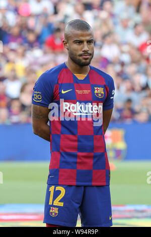 Barcellona, Spagna. 4 Ago, 2019. Rafinha del FC Barcelona durante la Joan Gamper Trophy 2019, la partita di calcio tra FC Barcelona e Arsenal FC su 04 Agosto 2019 presso il Camp Nou stadium di Barcellona, Spagna. Credito: Manuel Blondau/ZUMA filo/Alamy Live News Foto Stock