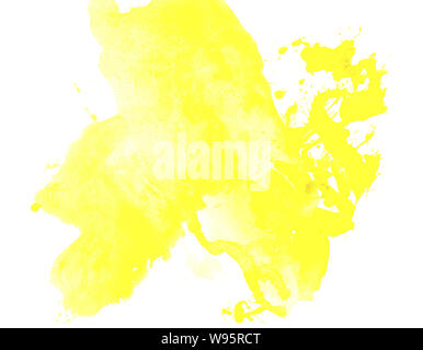 Spruzzi di inchiostro Foto Stock