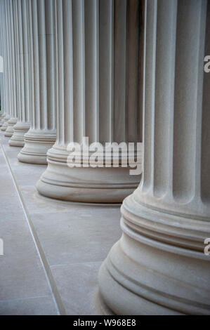 Colonne in Istituto di Massachusetts Institute of Technology Foto Stock