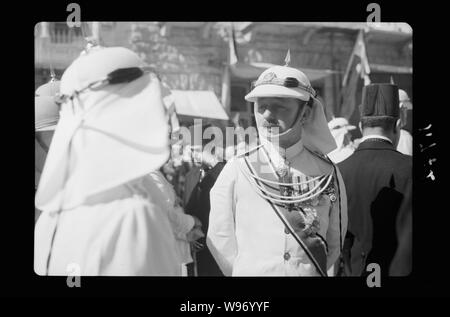 Amman. Ventiquattresimo anniversario della Rivolta Araba sotto il re Hussein & Lawrence, celebrazione sett. 11, 1940. Una chiusura del Glubb Pasha Foto Stock