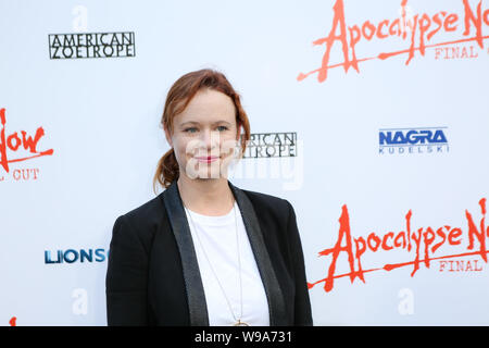 Hollywood, California, USA. 12 Ago, 2019. Hollywood, California, Stati Uniti - THORA BIRCH assiste il quarantesimo anniversario di APOCALYPSE NOW FINAL CUT Credit: Alexander Seyum/ZUMA filo/Alamy Live News Foto Stock