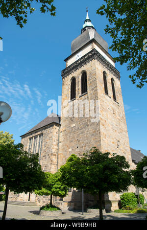 Deutschland, Ruhrgebiet, Kreis Recklinghausen, Datteln, Pfarrkirche San Amadeus Foto Stock