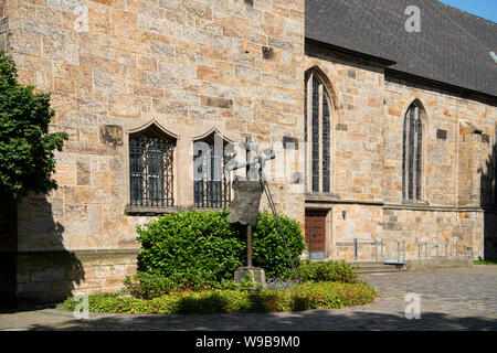 Deutschland, Ruhrgebiet, Kreis Recklinghausen, Datteln, Pfarrkirche San Amadeus Foto Stock