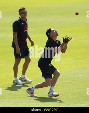 L'Inghilterra del Rory brucia durante una sessione di reti a Lord's, Londra. Foto Stock