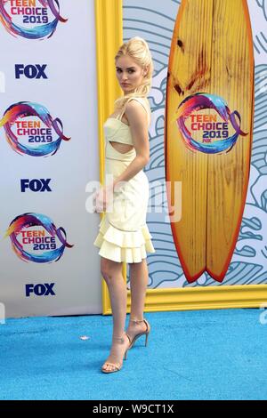 Michelle Randolph presso gli arrivi per Teen Choice Awards 2019, il Hermosa Beach Pier, Hermosa Beach, CA 11 agosto 2019. Foto di: Priscilla concedere/Everett Collection Foto Stock