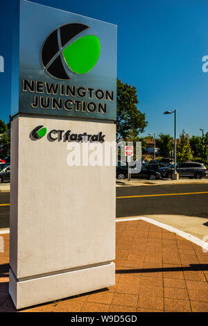 Newington stazione di giunzione   Newington, Connecticut, Stati Uniti d'America Foto Stock