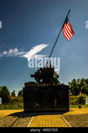 Nazionale di Iwo Jima Memorial   Newington, Connecticut, Stati Uniti d'America Foto Stock