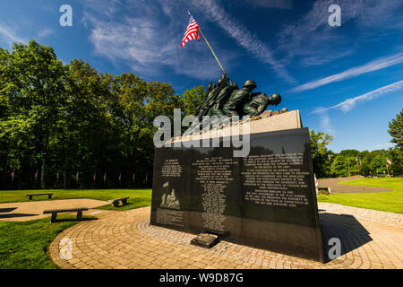 Nazionale di Iwo Jima Memorial   Newington, Connecticut, Stati Uniti d'America Foto Stock