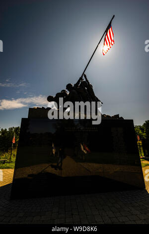 Nazionale di Iwo Jima Memorial   Newington, Connecticut, Stati Uniti d'America Foto Stock