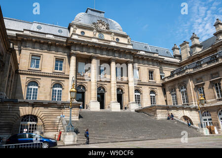 Palais de Justice, Ile de la Cité, Parigi, Francia Foto Stock